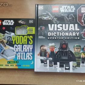 Knihy -  Lego Star Wars Yodas Galaxy Atlas, Visual Dictionary / 19486981