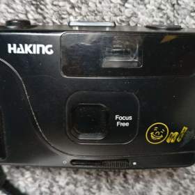 Foto inzerátu Tři klasické fotoaparáty na film - CORINA 6x6, SKINA SK 106 35 mm, HAKING 35 mm