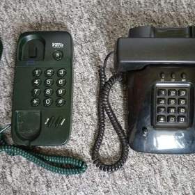 Klasicky stolní telefon, homologovaný ČTÚ pro provoz v ČR, 100% stav. / 19487158