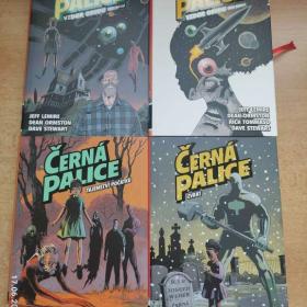 Foto inzerátu Komiks - Černá palice kompletní 1-4 - Jeff Lemire