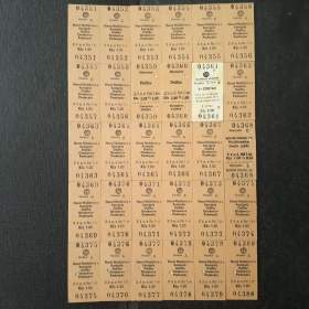  Jízdenky ČSD 04351- 04380  / 19487199