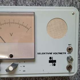 Selektivní voltmetr, funkční. / 19487205