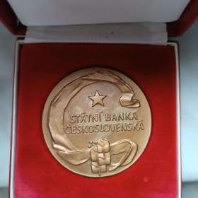 Pamětní medaile 1975 -  Státní banka československá / 19488793
