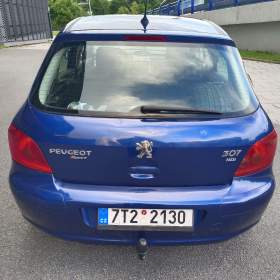 Peugeot 307, nafta, BEZ KOROZE, STK 11/2026, tažné, kůže, tempomat  / 19492223