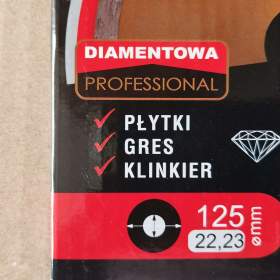 Foto inzerátu 2ks Diamantový kotouč CELOOBVODOVÝ  125x22,23 mm