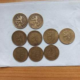 Foto inzerátu Mince 1 Kčs r.1957 - r. 1992.