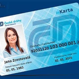 Fotka k inzerátu 10% sleva na nákup IN100 nebo IN50 České dráhy / 18373614