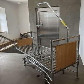 Polohovací hydraulická postel 2x / 19502791