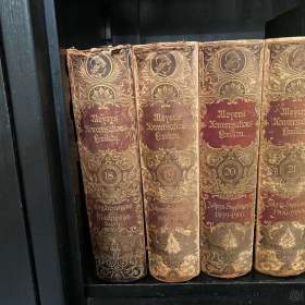 Meyer Konversations Lexikon Luxus Ausgabe  / 19505194