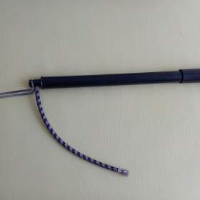 Fotka k inzerátu Starší pumpička na kolo, a baterka na kolo.  / 19037272