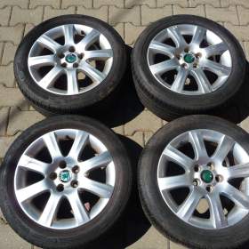 ALU KOLA ŠKODA LINE 5x100 , FÁBIA I, II, ROOMSTER 195/50R15 / 19507925