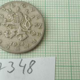 50 hal. 1924 -  mince Československo  / 19509996