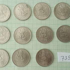 50 hal. 1978- 1990 -  11 kusů mince Československo / 19511775