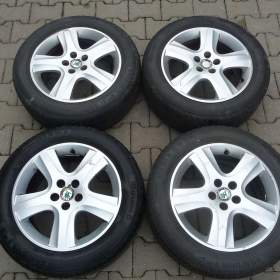 ALU KOLA 16 5x100 ŠKODA KNIFE 205/55R16 OCTÁVIA 1, GOLF4, BORA / 19513591
