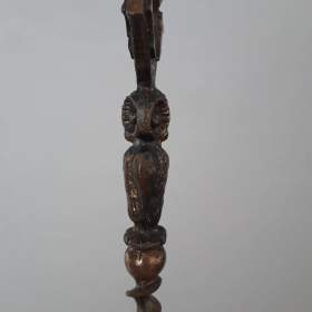 Foto inzerátu  Otvírák z bronzu s vývrtkou na lahve - Zlevněno