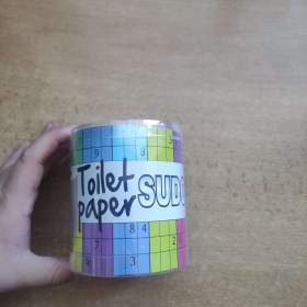 Fotka k inzerátu Sudoku toaletní papír  / 18695700