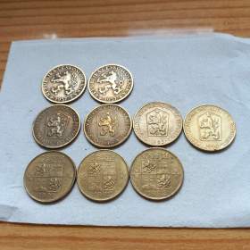 Mince 1 Kčs r.1957 - r. 1992. / 19516600