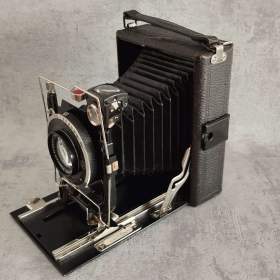 Starý velký měchový fotoaparát COMPUR / 19520083