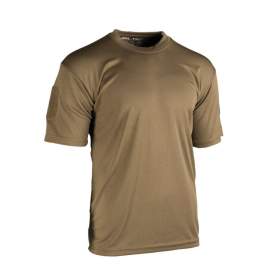Triko funkční Mil- Tec Tactical Quickdry 1/2 -  hnědé / 19520306