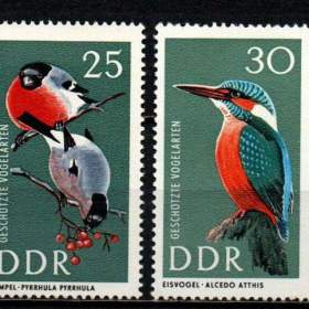 Poštové známky -  kompletné série -  nepečiatkované (Fauna 2) / 19520413