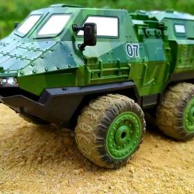 Nové RC auto Military Armádní Transportér 6x6 2ks Baterii / 19524151