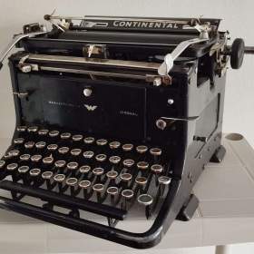 Starý krásny psací stroj CONTINENTAL / 19530645