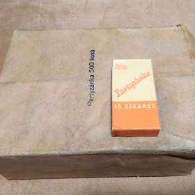 Retro kartón cigaret PARTYZÁNKA -  50 krabiček v balení / 19532387