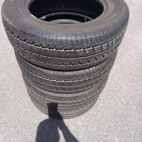 4ks téměř NOVÉ zátežové užitkové pneu 215/65R16C / 19536714