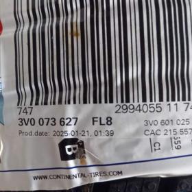 Foto inzerátu Š.Superb III, VW Passat B8- NOVÝ zimní ALU komplet 215/55R17 Continental