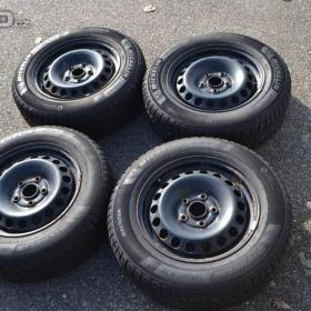 Foto inzerátu Zánovní sada 4ks zimní kola Š.Octavia II, III+ pneu Michelin Alpin 6