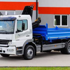Foto inzerátu MERCEDES ATEGO 1523 TŘÍSTRANNÝ SKLÁPĚČ + HYDRAULICKÁ RUKA