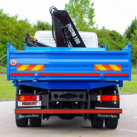 Foto inzerátu MERCEDES ATEGO 1523 TŘÍSTRANNÝ SKLÁPĚČ + HYDRAULICKÁ RUKA