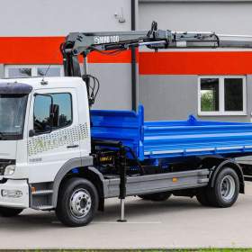 Foto inzerátu MERCEDES ATEGO 1523 TŘÍSTRANNÝ SKLÁPĚČ + HYDRAULICKÁ RUKA