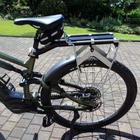 Foto inzerátu nosič na sedlovku Topeak a nastavitelný zadní blatník