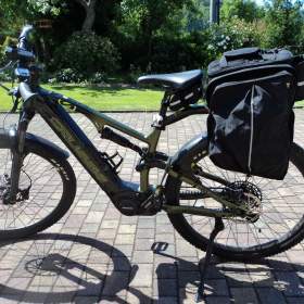 Foto inzerátu nosič na sedlovku Topeak a nastavitelný zadní blatník