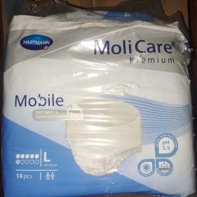 Kalhotkové pleny Moli Care premium L 6 kapek / 19541598
