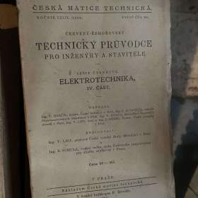 Fotka k inzerátu Nabízím starší technickou literaturu / 17739887
