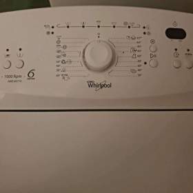 PRACKA WHIRLPOOL, HORNI PLNENI,6KG, DISPLEJ, PLNE FUNKCNI, TRIDA A+ / 19549144