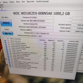 Foto inzerátu WD BLUE 1TB 7.2k 64MB SATA III 3.5 WD10EZEX 