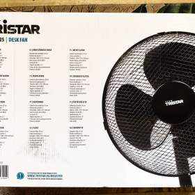 Foto inzerátu Stolní ventilátor -TRISTAR. NOVÝ !! Původní balení !! Průměr 30 cm