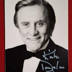 Autogram originál podpis Kirk Douglas  / 19553297