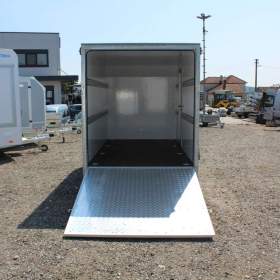 Foto inzerátu Skříňový přívěs Tomplan TFS 360.01 SC 1500kg+rampa+dveře+alu kola 360x180x190cm