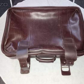 Foto inzerátu Retro kožený kufr z 80 let