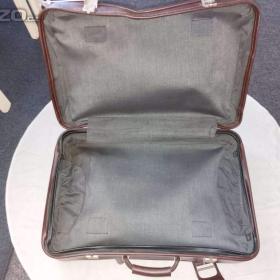 Foto inzerátu Retro kožený kufr z 80 let