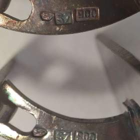 Foto inzerátu Stříbrné manžetové knoflíky