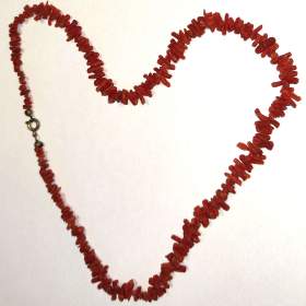 Foto inzerátu Náhrdelník - červený korál