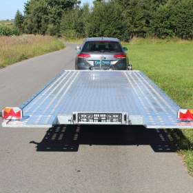 Foto inzerátu Přívěs Balhanger TriMaxLift 3560 3500kg hydr. sklopný autopřepravník