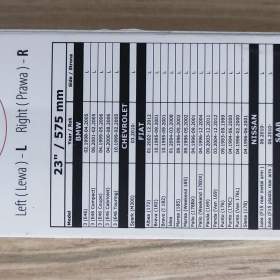 Foto inzerátu Prodám nové stěrače, d. 575 mm