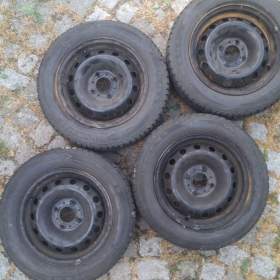 Zimní pneu 175/65 R14, 6mm na disku 4x108 (#105) / 19563568
