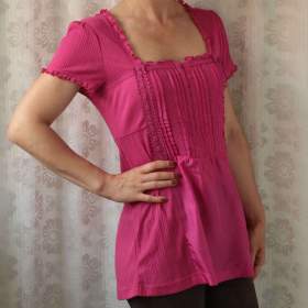 Fotka k inzerátu Růžová tričkohalenka s háčky Next vel.40 / 19333934